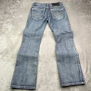 Rock & Roll Cowboy Regular Bootcut Jeans Men 36x34 Fit 29x34 Blue Western Cowboy